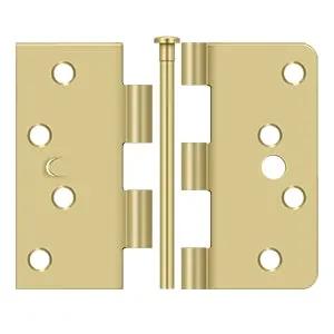 brushed brass hinge