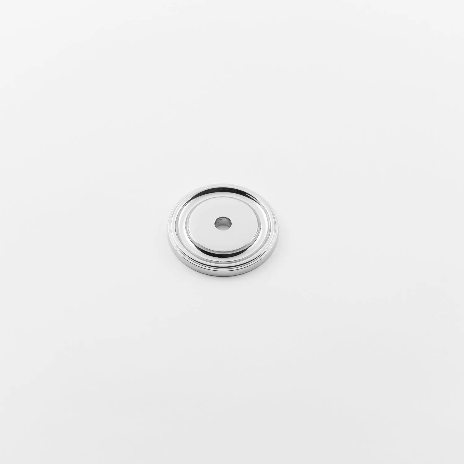 polished chrome backplate