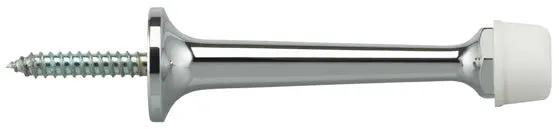 polished chrome door stopper