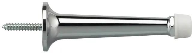 polished chrome door stopper