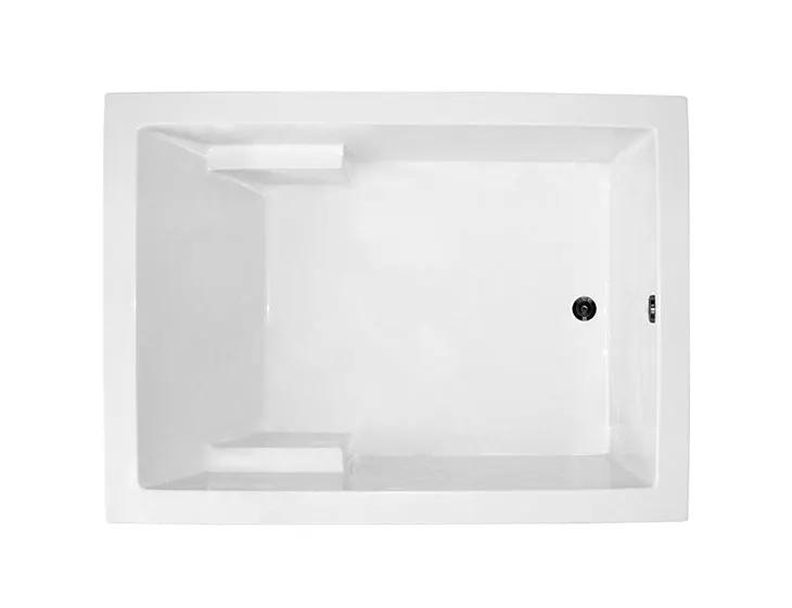 white bathtub