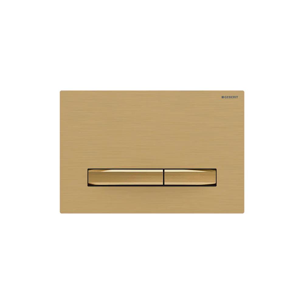 Geberit Sigma 50 Actuator Plate for Dual Flush - Brass by Geberit
