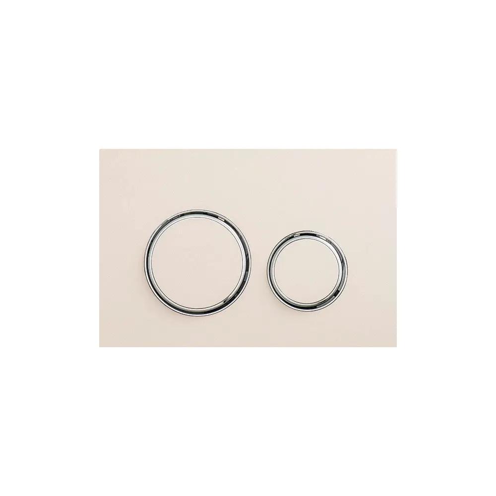 Geberit Sigma 21 Actuator Plate for Dual Flush - Chrome by Geberit