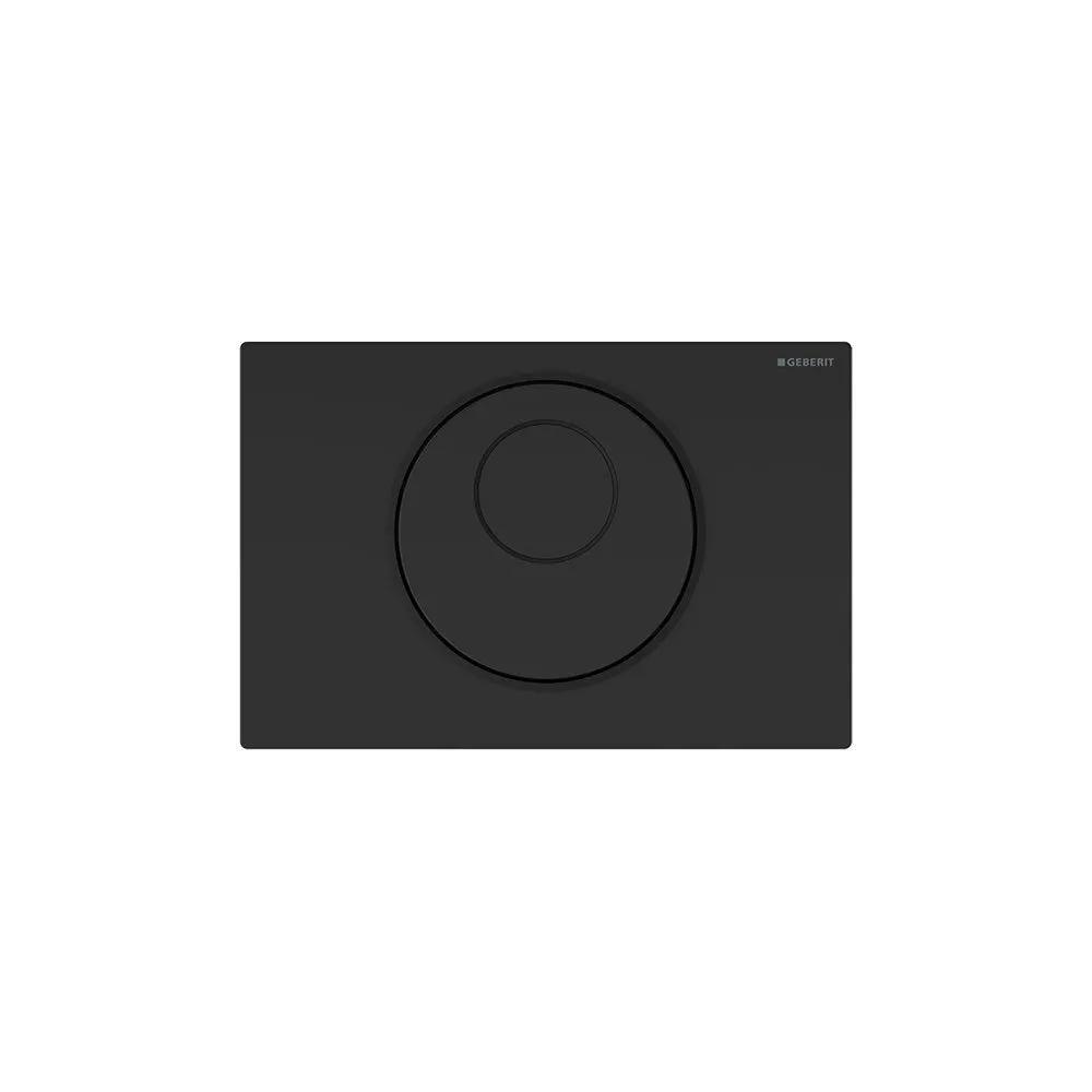Geberit Toilet Flush Control with Electronic Flush Actuation, Mains Operation, Dual Flush and Sigma 10 Actuator Plate Automatic/Touchless/Manual by Geberit