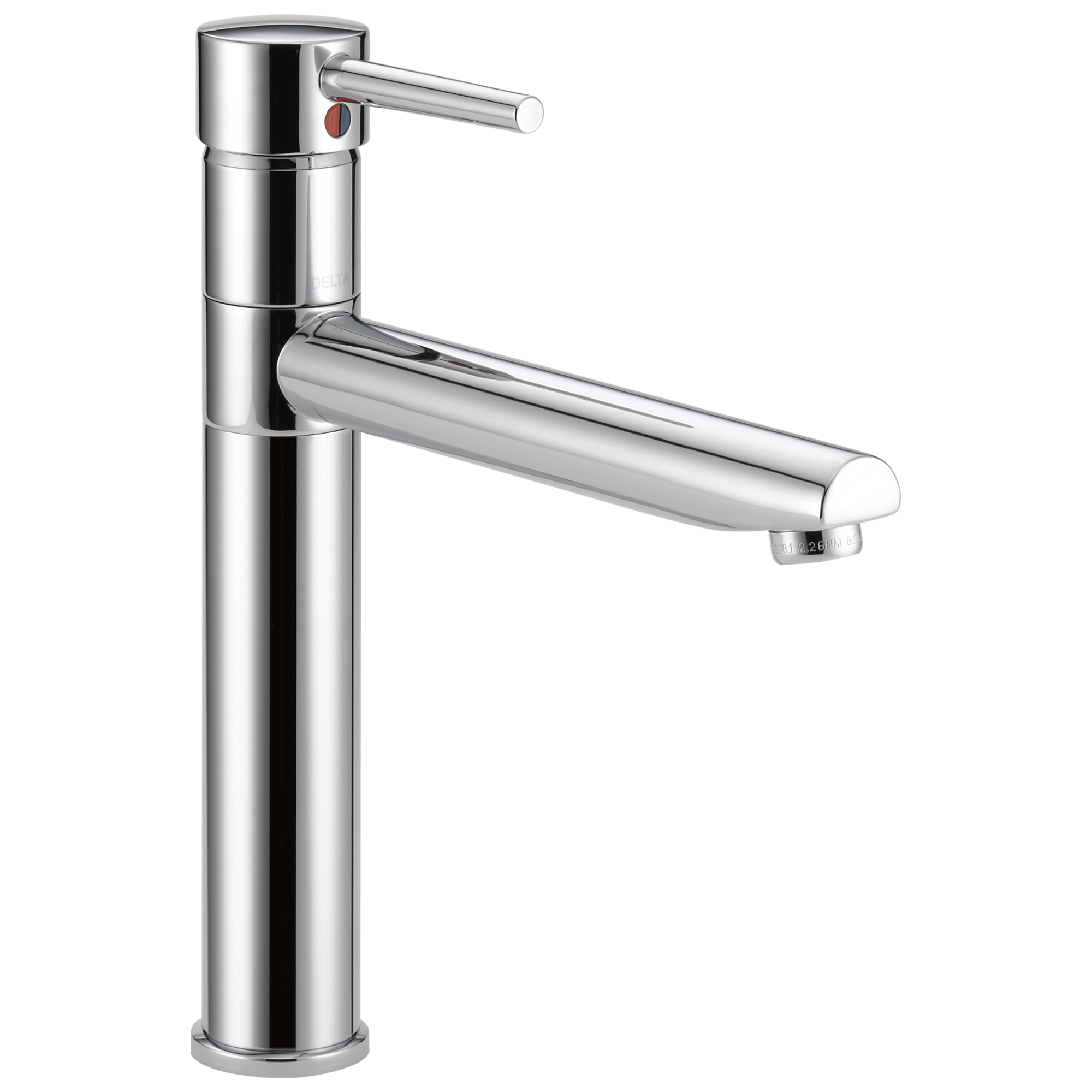 chrome kitchen faucet