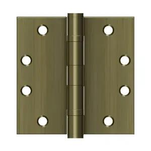 Deltana 4-1/2" x 4-1/2" Ball Bearings Square Hinge, HD by Deltana