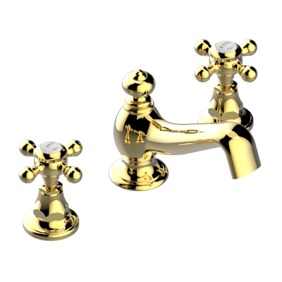 THG Paris Broadway Widespread Lavatory Set with Drain by THG Paris