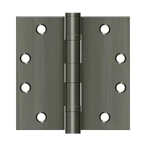 Deltana 4-1/2" x 4-1/2" Ball Bearings Square Hinge, HD by Deltana