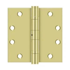 Deltana 4-1/2" x 4-1/2" Ball Bearings Square Hinge, HD by Deltana