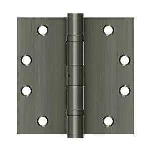 Deltana 4-1/2" x 4-1/2" Ball Bearings Square Hinge, HD by Deltana