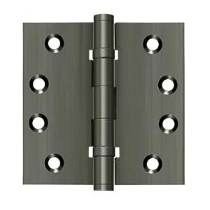 Deltana 4" x 4" Square Hinges, Ball Bearings by Deltana