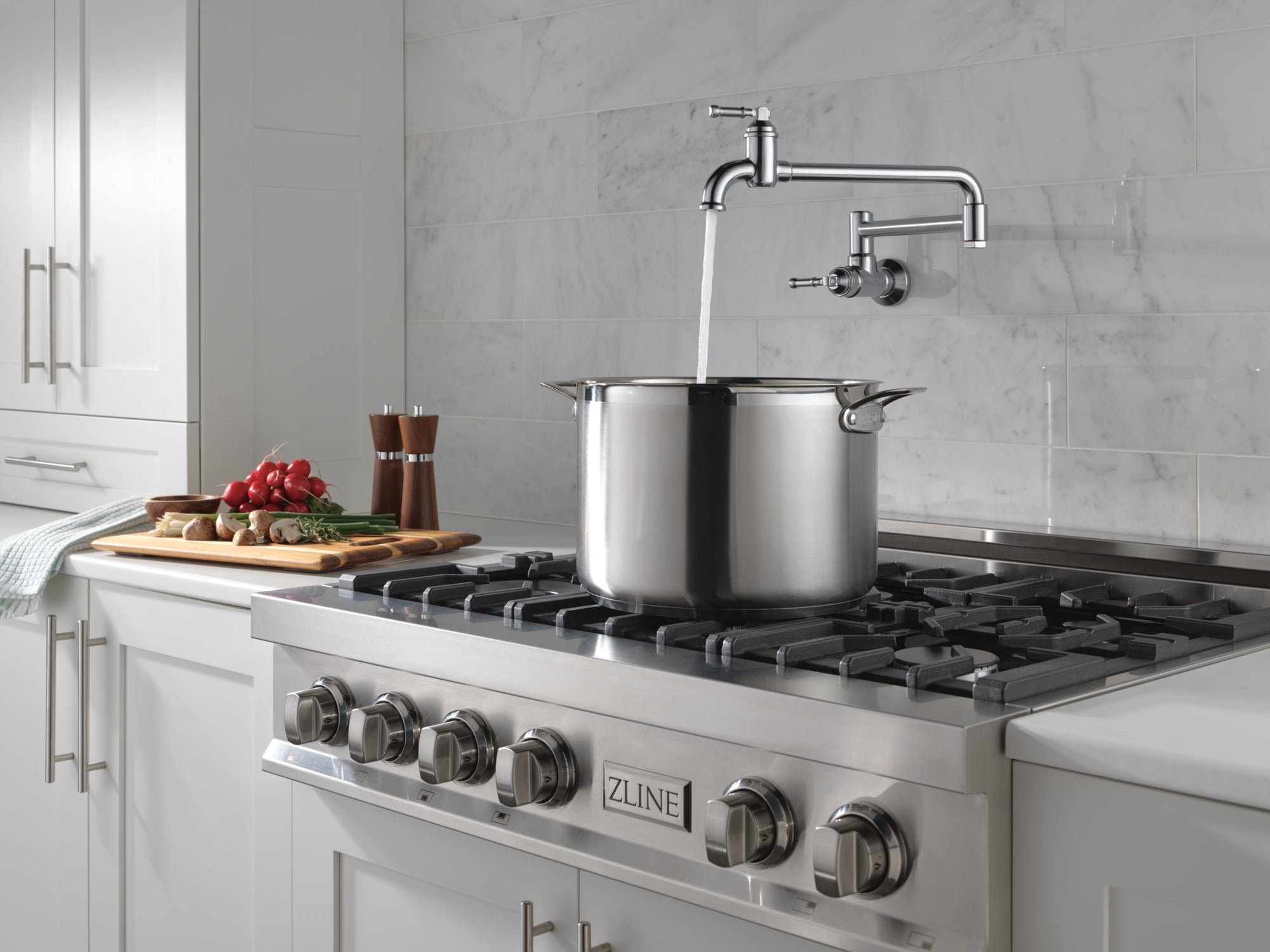 arctic stainless kitchen faucet