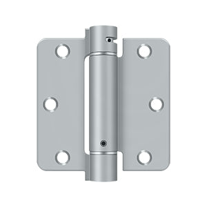 Deltana 3-1/2" x 3-1/2" x 1/4" Spring Hinge