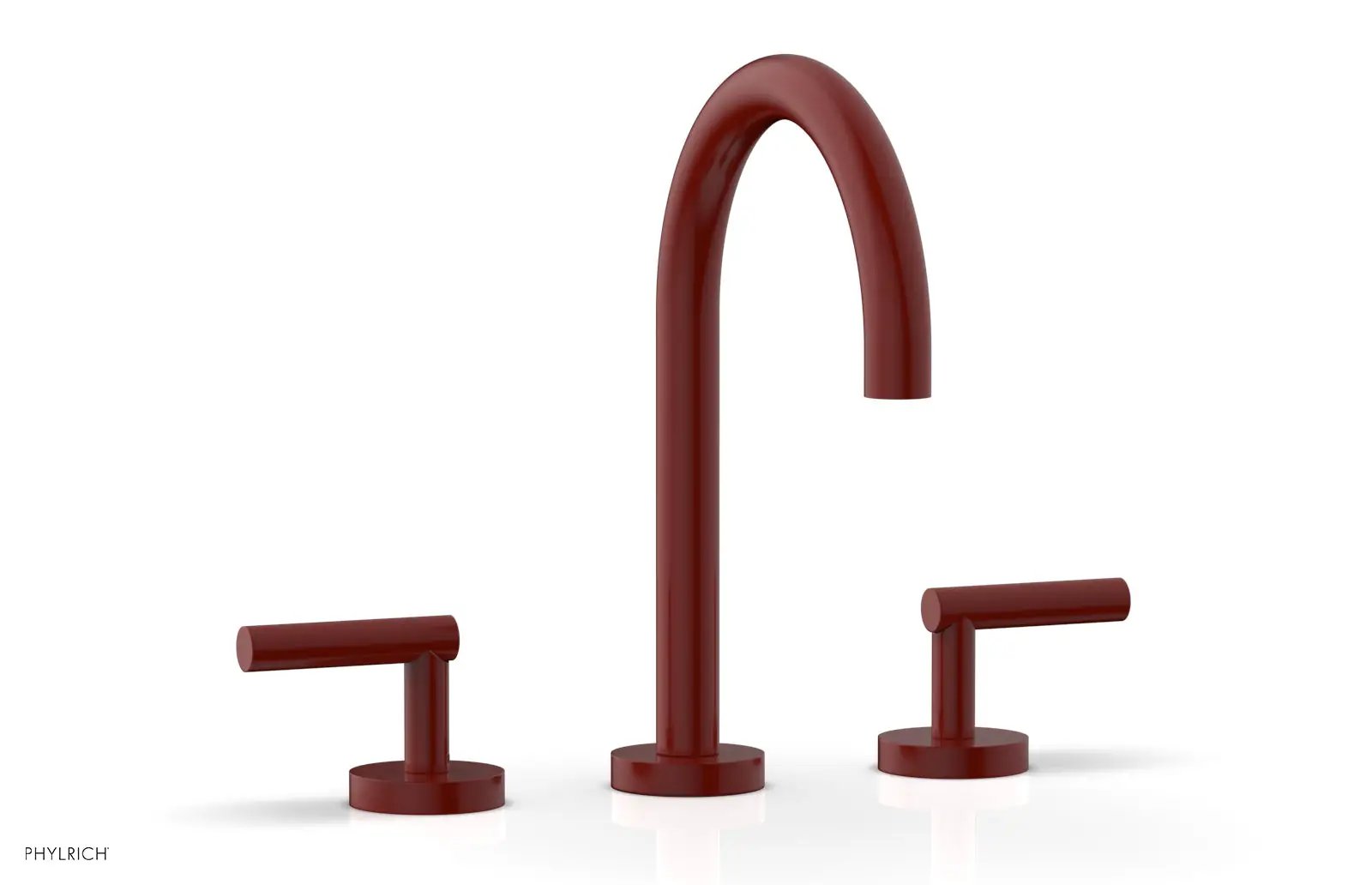 Phylrich TRANSITION Widespread Faucet - High Spout, Lever Handles by Phylrich
