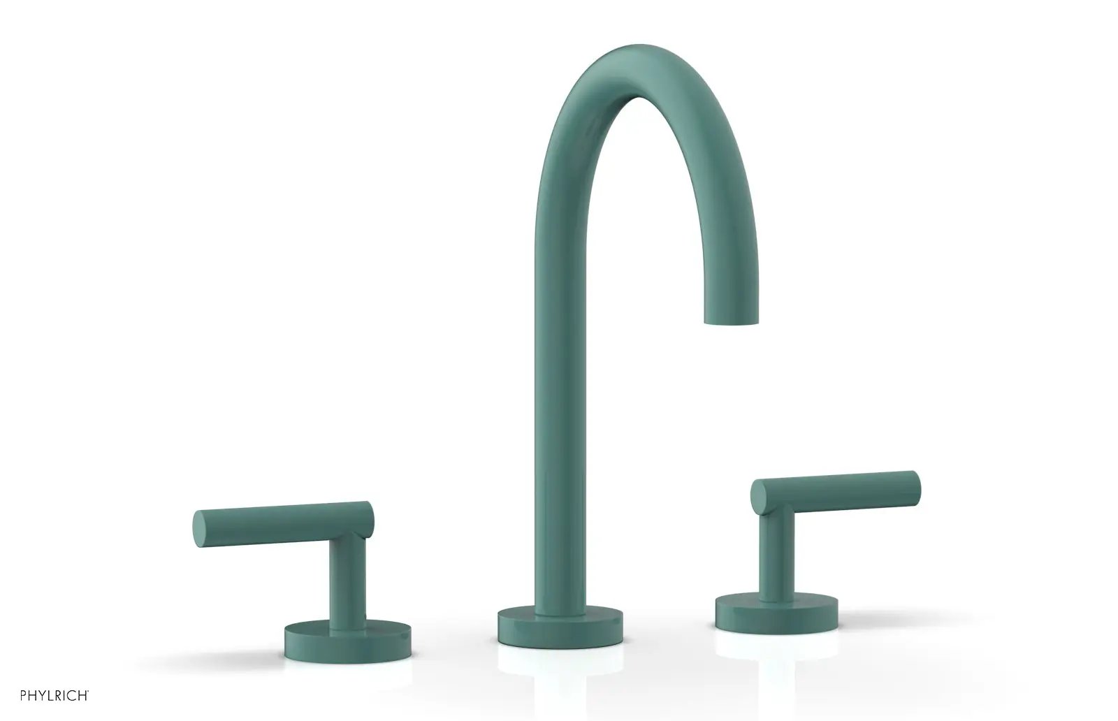 Phylrich TRANSITION Widespread Faucet - High Spout, Lever Handles by Phylrich