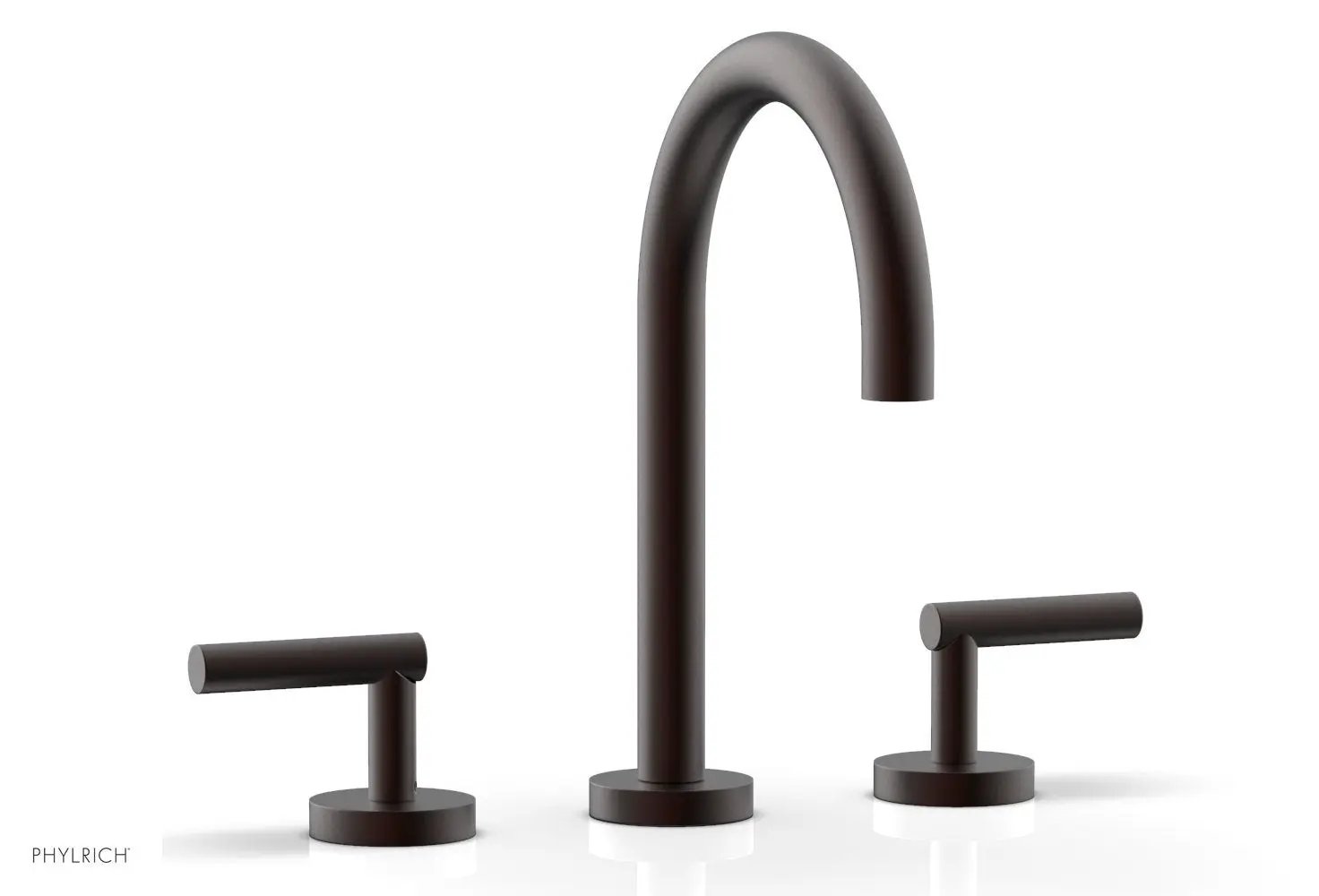 Phylrich TRANSITION Widespread Faucet - High Spout, Lever Handles by Phylrich