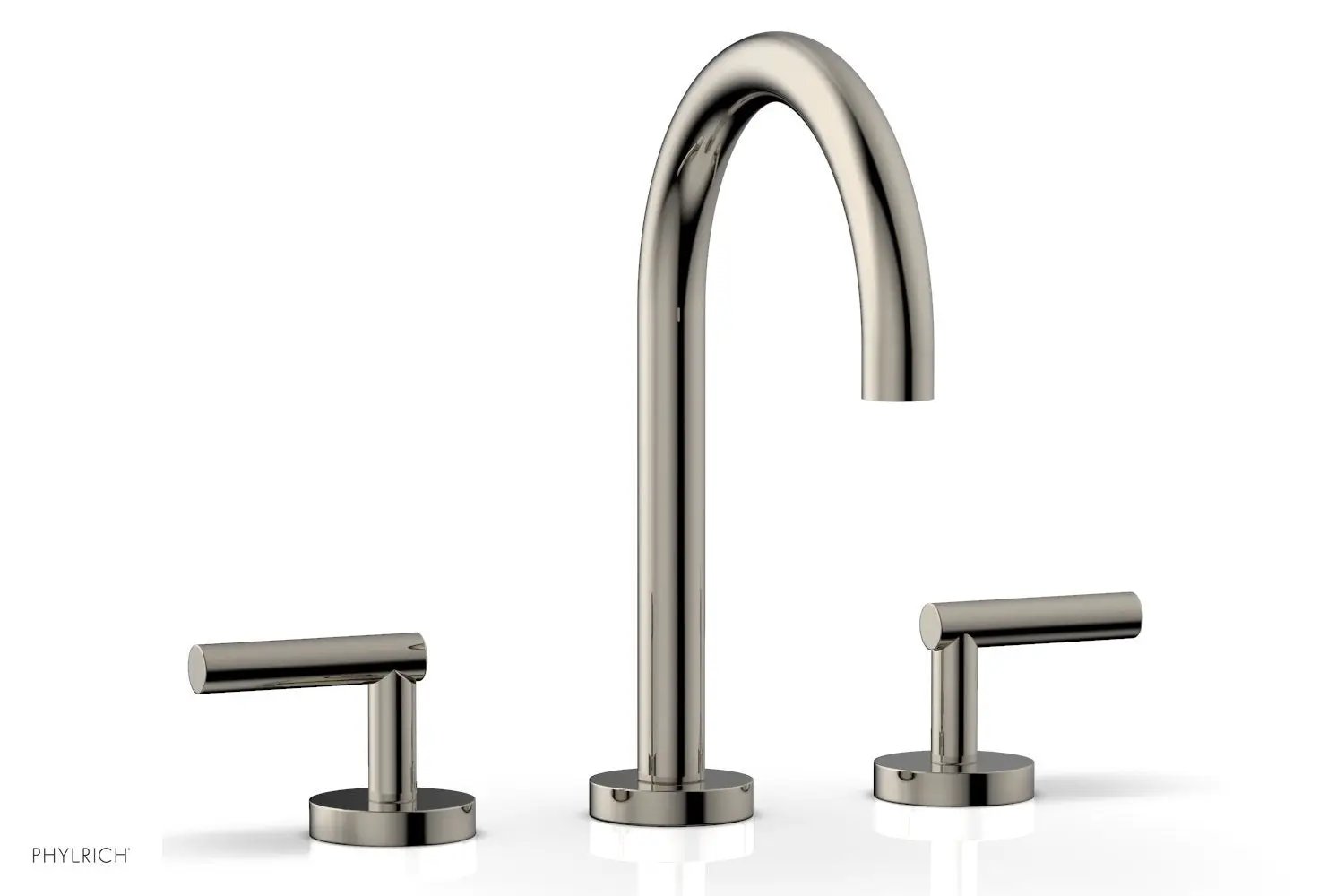 Phylrich TRANSITION Widespread Faucet - High Spout, Lever Handles by Phylrich