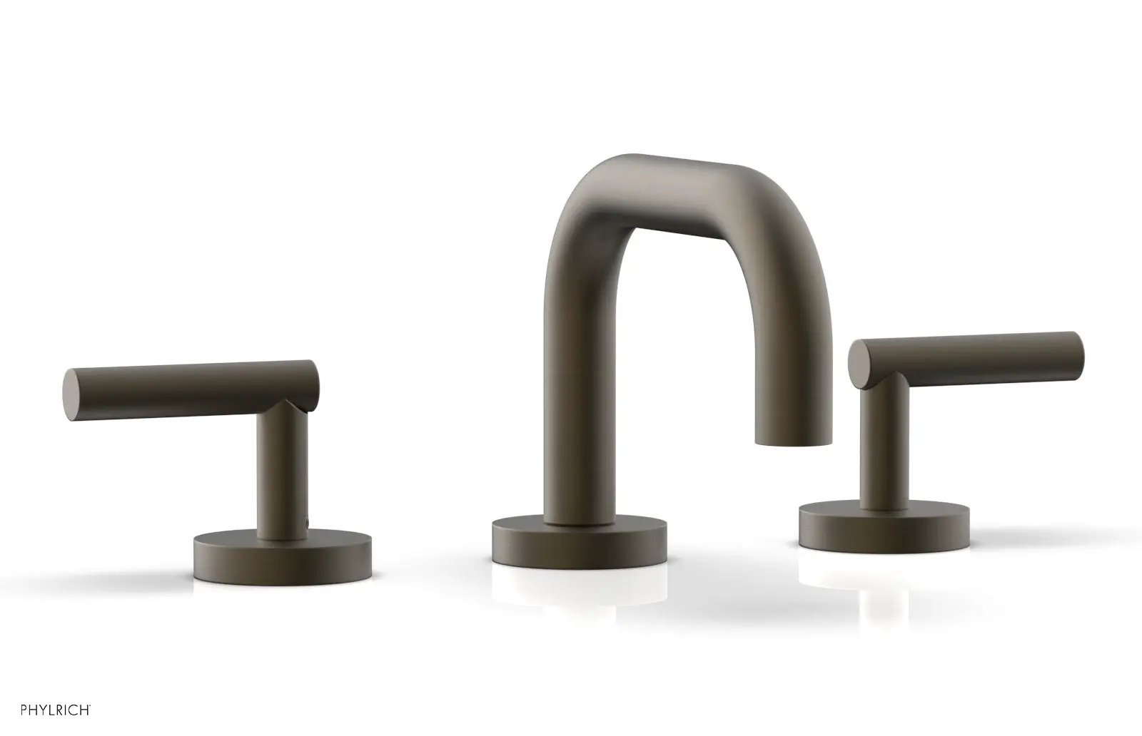 Phylrich TRANSITION Widespread Faucet - Low Spout, Lever Handles by Phylrich