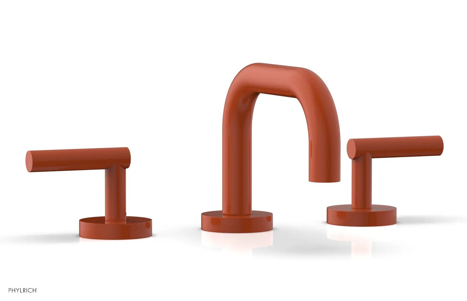 Phylrich TRANSITION Widespread Faucet - Low Spout, Lever Handles by Phylrich