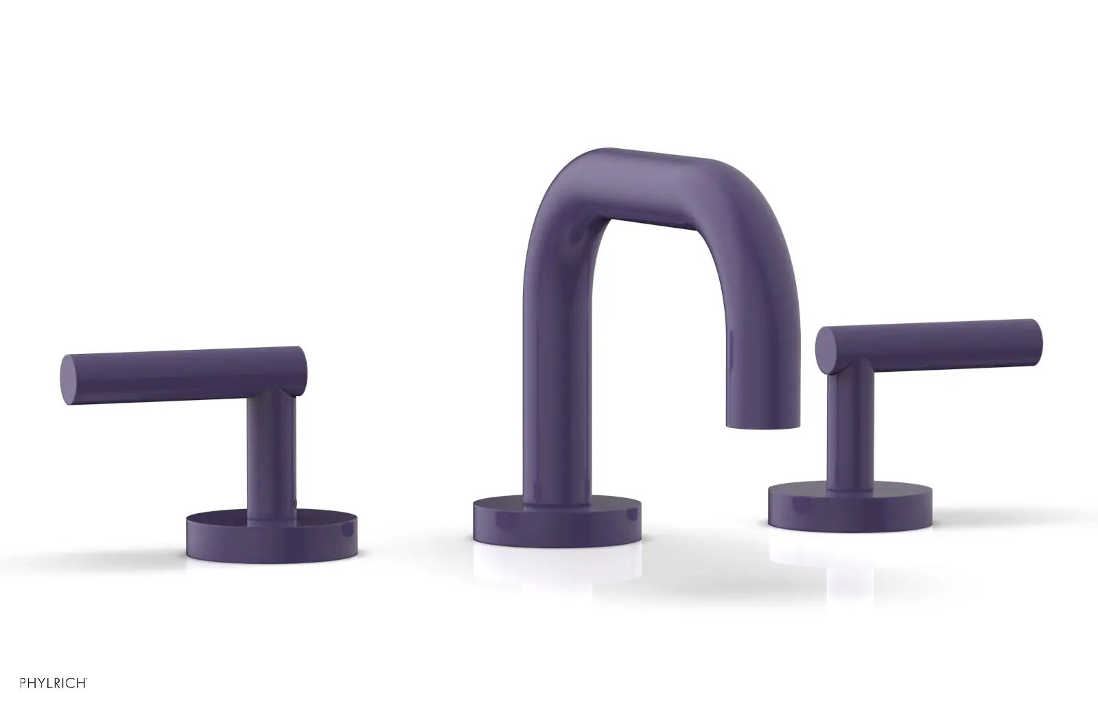 Phylrich TRANSITION Widespread Faucet - Low Spout, Lever Handles by Phylrich