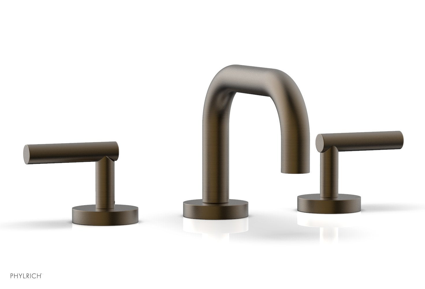 Phylrich TRANSITION Widespread Faucet - Low Spout, Lever Handles by Phylrich