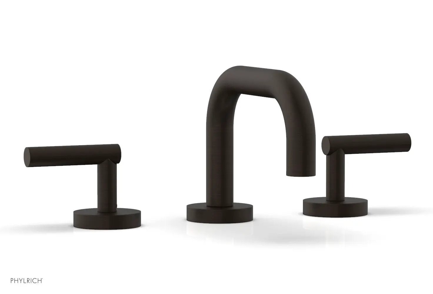 Phylrich TRANSITION Widespread Faucet - Low Spout, Lever Handles by Phylrich