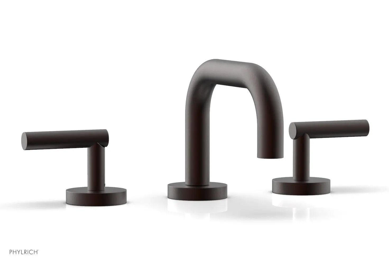 Phylrich TRANSITION Widespread Faucet - Low Spout, Lever Handles by Phylrich
