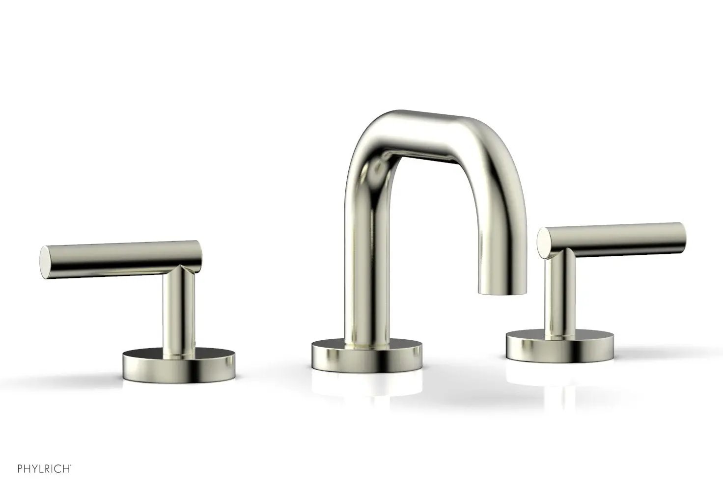 Phylrich TRANSITION Widespread Faucet - Low Spout, Lever Handles by Phylrich