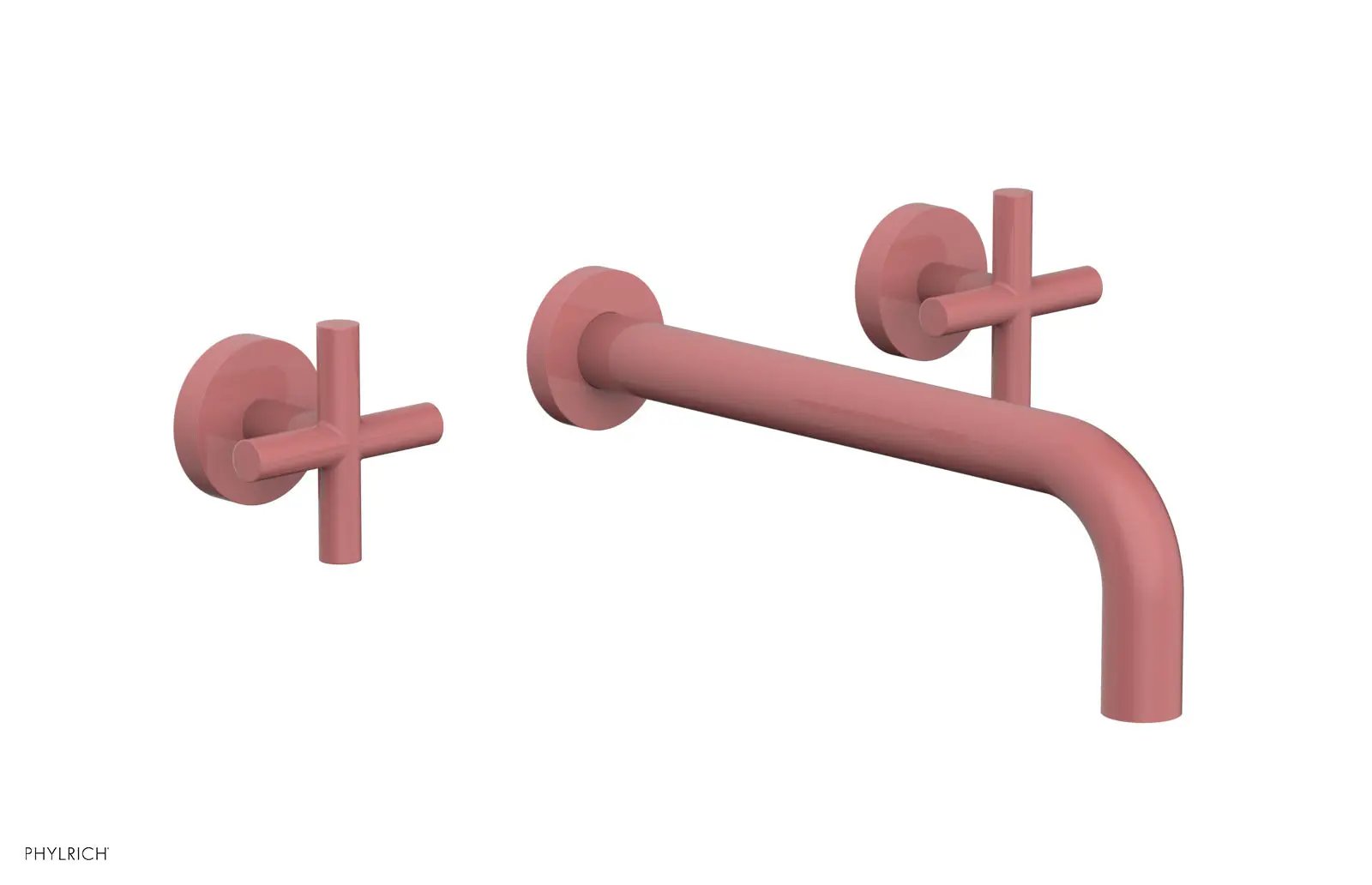Phylrich TRANSITION Wall Tub Set 10" Spout - Cross Handles by Phylrich