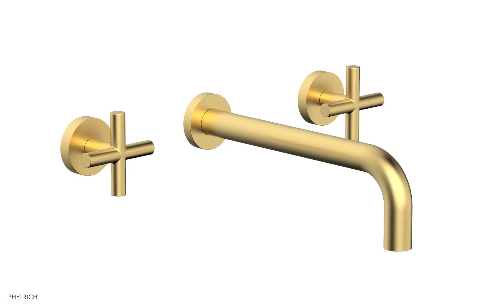 Phylrich TRANSITION Wall Tub Set 10" Spout - Cross Handles by Phylrich