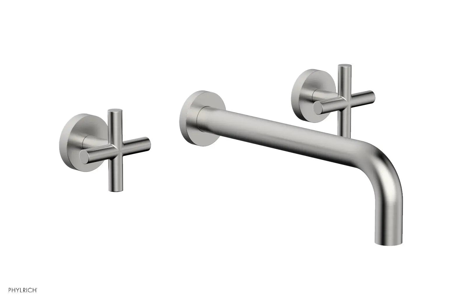 Phylrich TRANSITION Wall Tub Set 10" Spout - Cross Handles by Phylrich