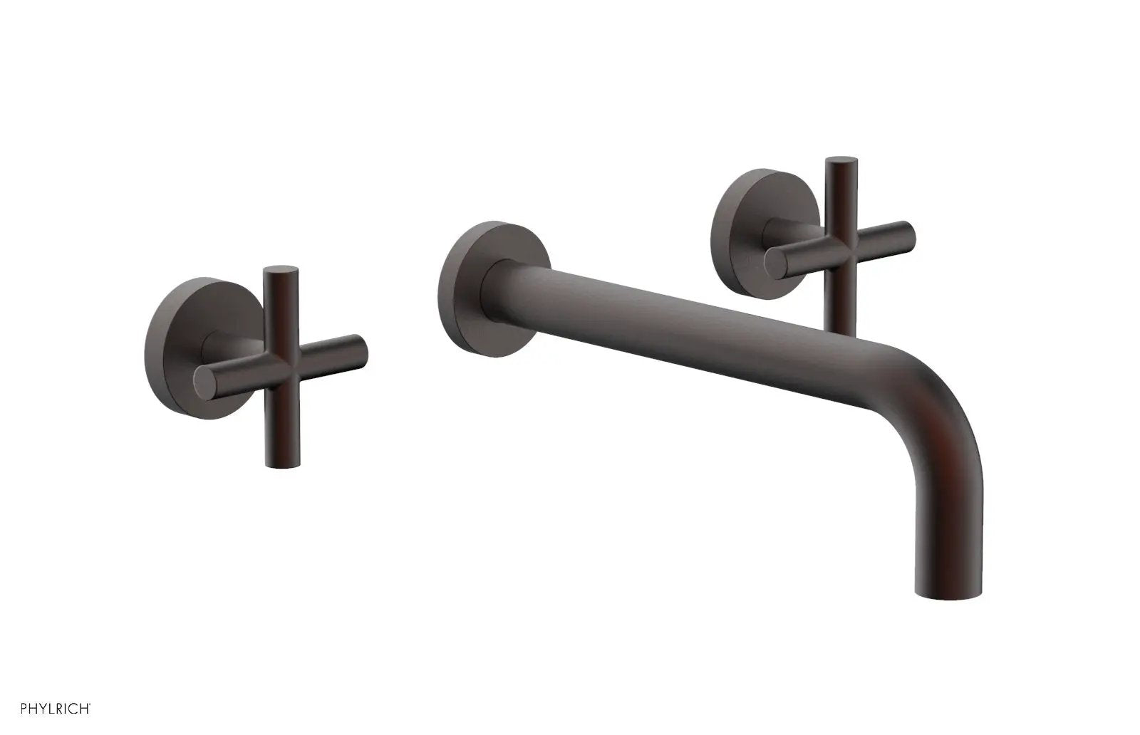 Phylrich TRANSITION Wall Tub Set 10" Spout - Cross Handles by Phylrich