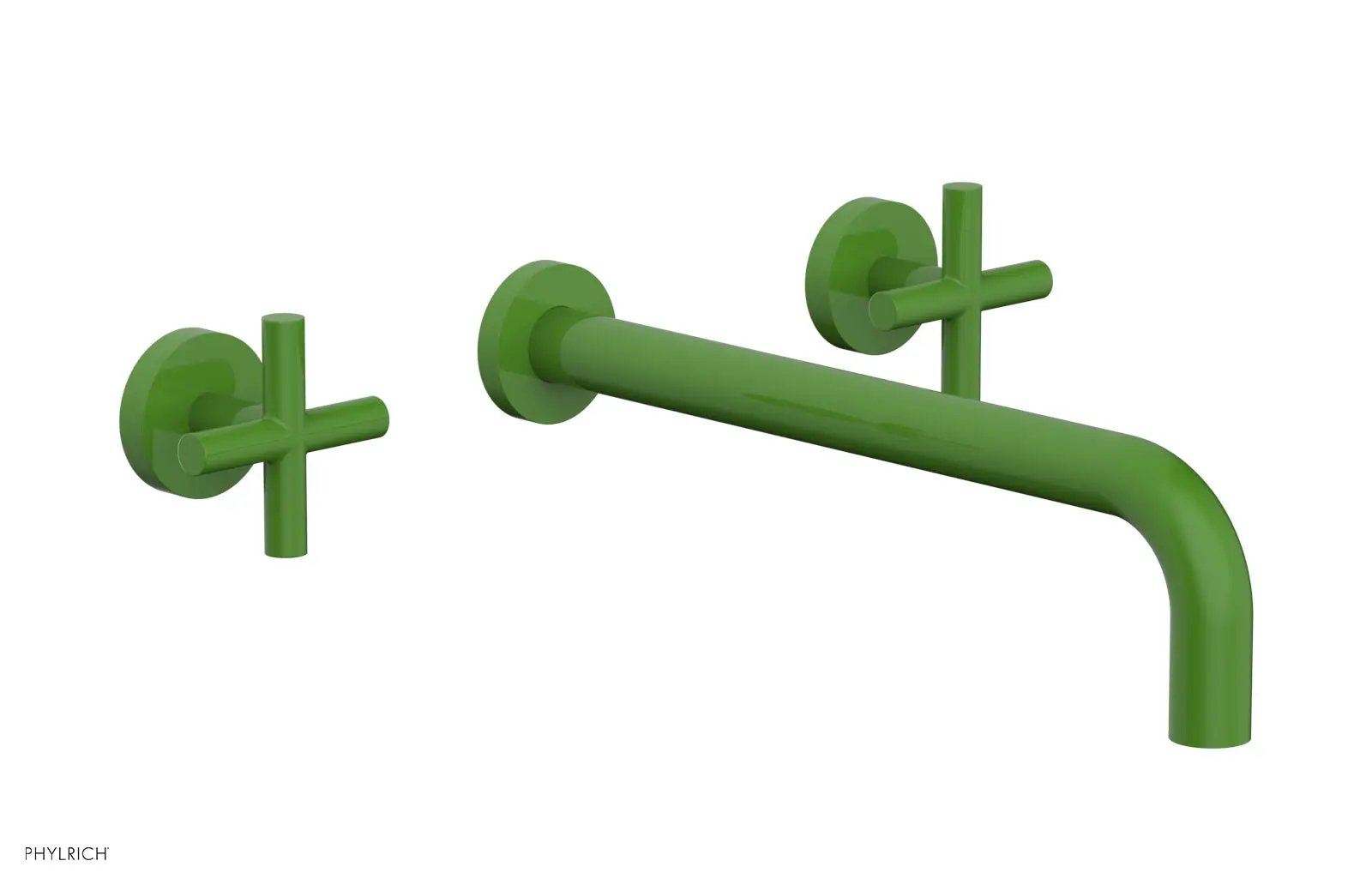 Phylrich TRANSITION Wall Tub Set 12" Spout - Cross Handles by Phylrich