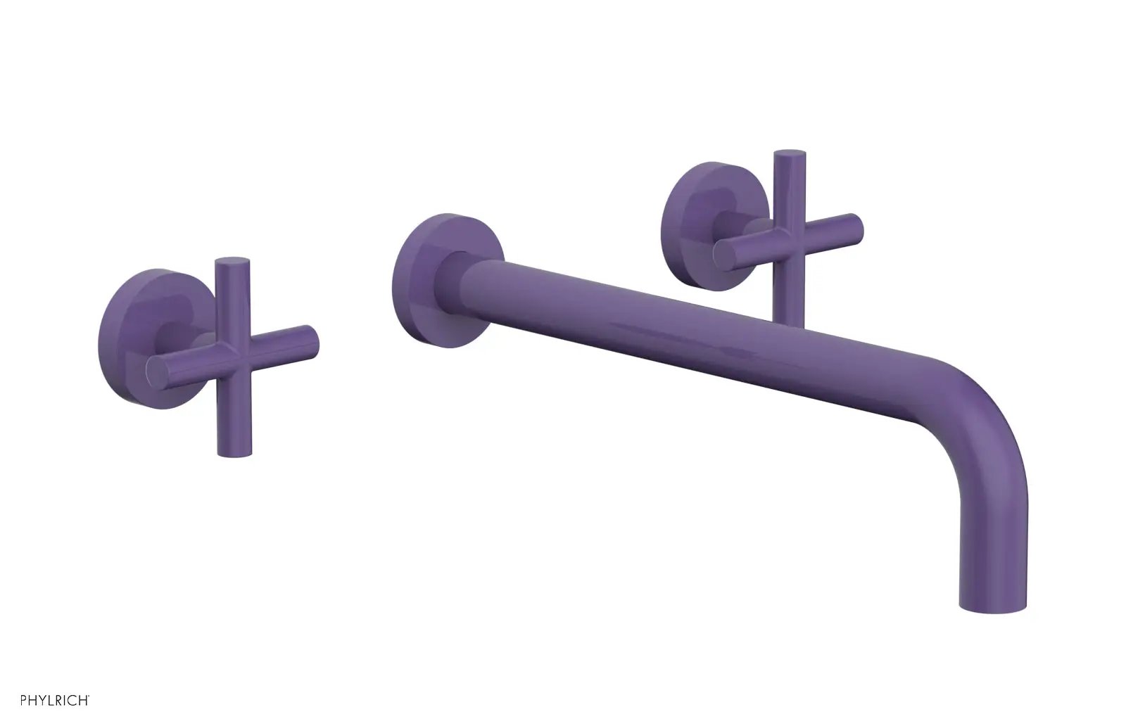 Phylrich TRANSITION Wall Tub Set 12" Spout - Cross Handles by Phylrich