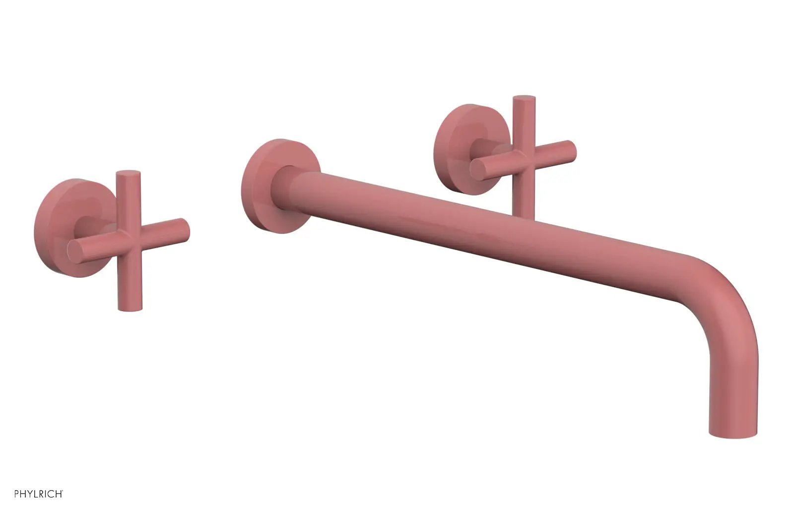 Phylrich TRANSITION Wall Tub Set 14" Spout - Cross Handles by Phylrich