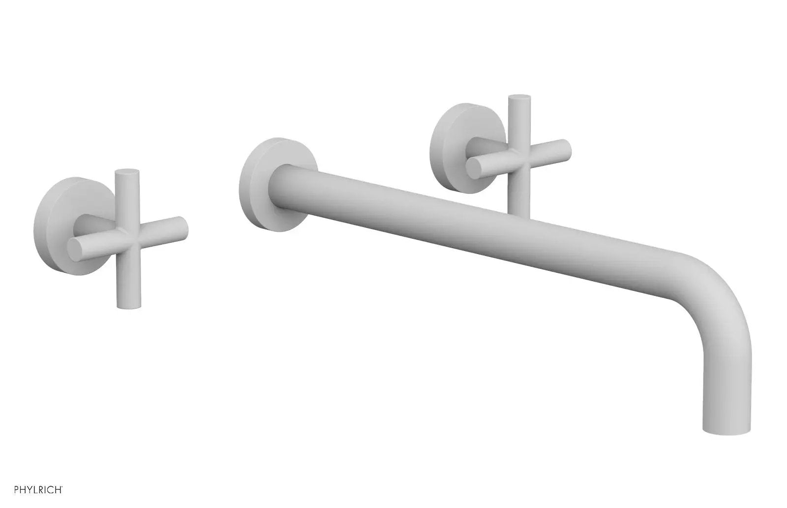 Phylrich TRANSITION Wall Tub Set 14" Spout - Cross Handles by Phylrich