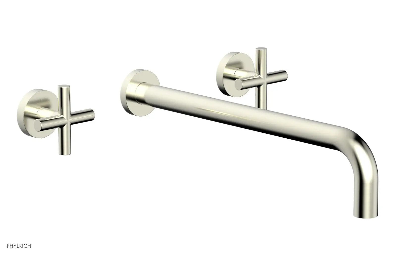 Phylrich TRANSITION Wall Tub Set 14" Spout - Cross Handles by Phylrich