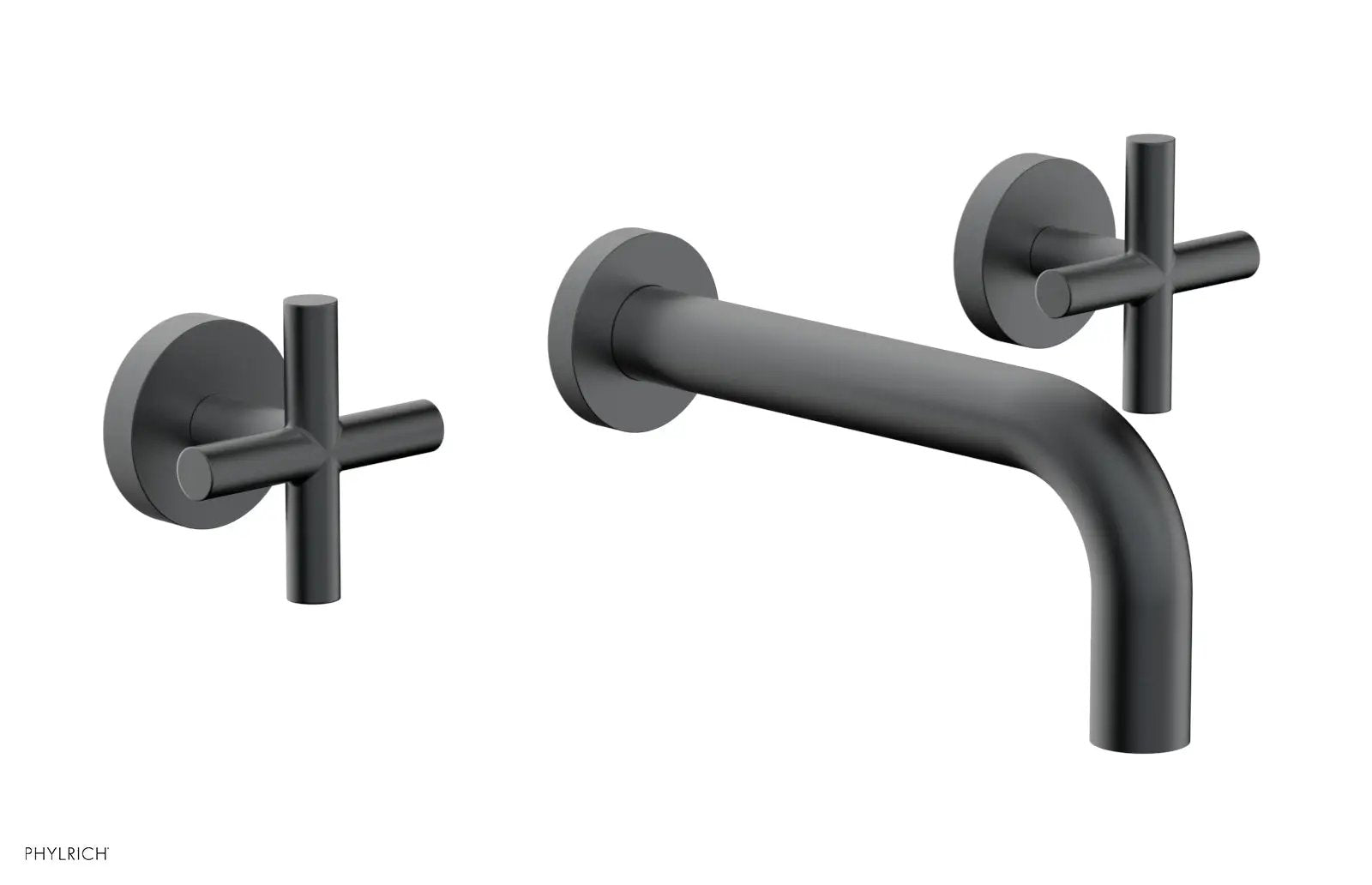 Phylrich TRANSITION Wall Tub Set 7 1/2" Spout - Cross Handles by Phylrich
