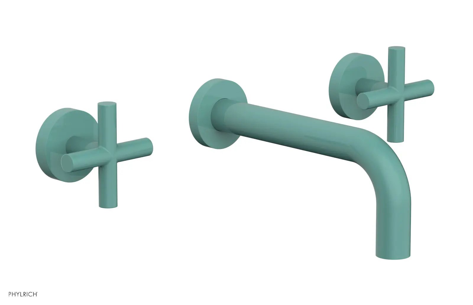 Phylrich TRANSITION Wall Tub Set 7 1/2" Spout - Cross Handles by Phylrich