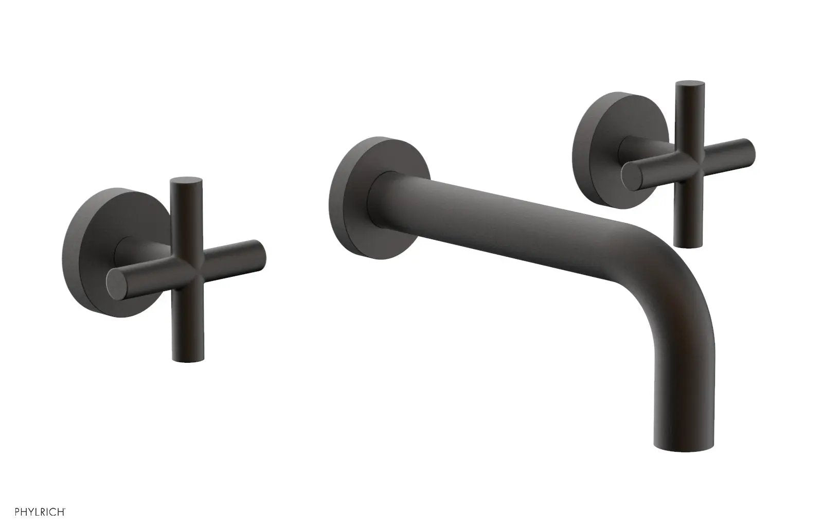 Phylrich TRANSITION Wall Tub Set 7 1/2" Spout - Cross Handles by Phylrich