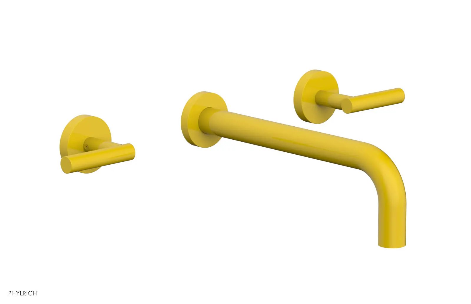 Phylrich TRANSITION Wall Lavatory Set 10" Spout - Lever Handles by Phylrich