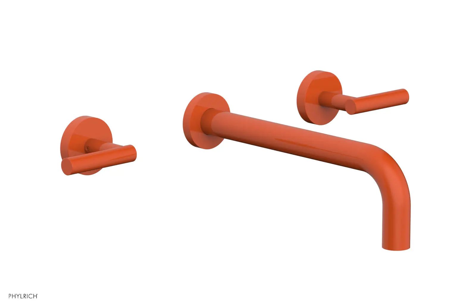 Phylrich TRANSITION Wall Lavatory Set 10" Spout - Lever Handles by Phylrich