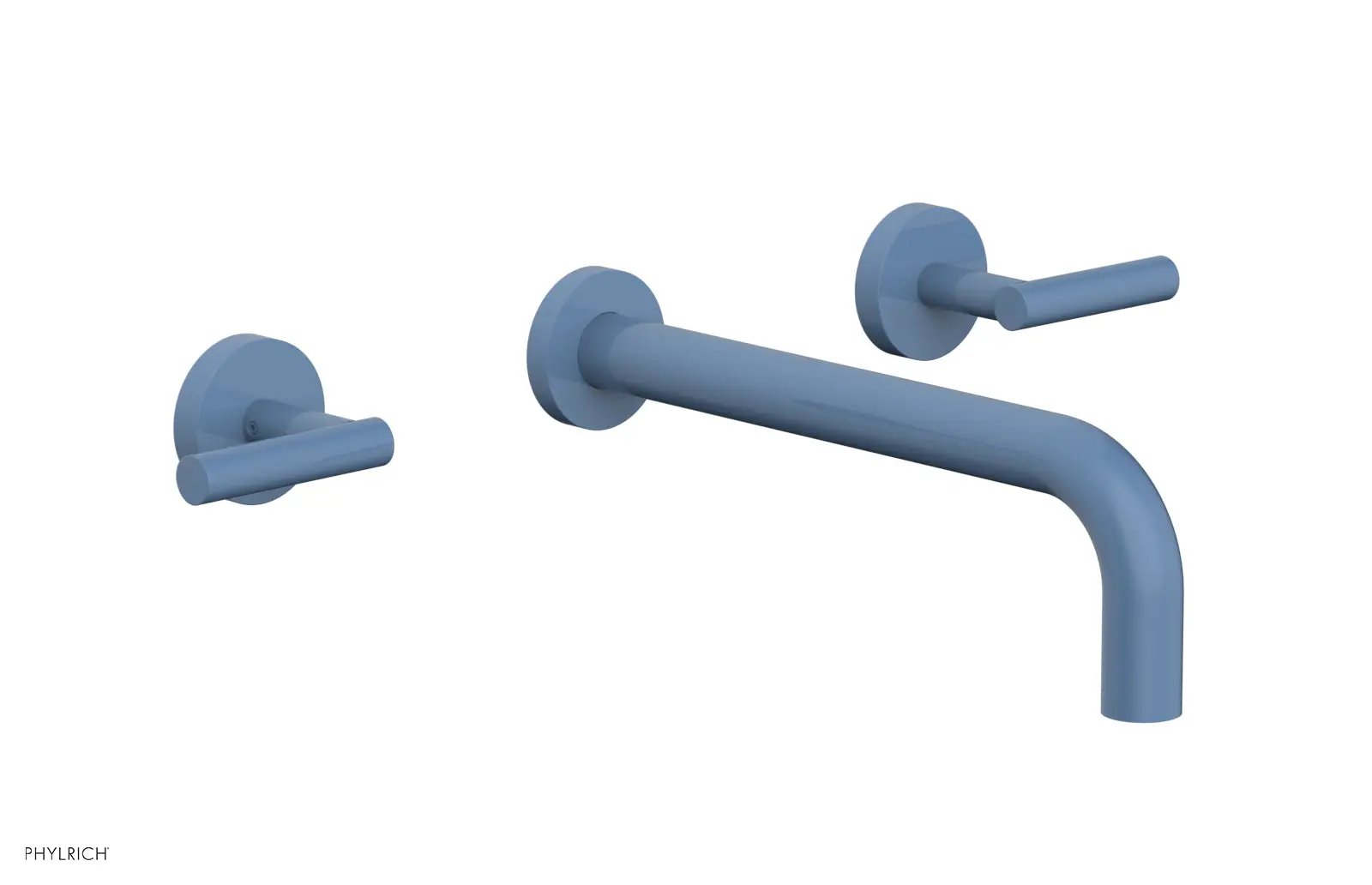 Phylrich TRANSITION Wall Lavatory Set 10" Spout - Lever Handles by Phylrich
