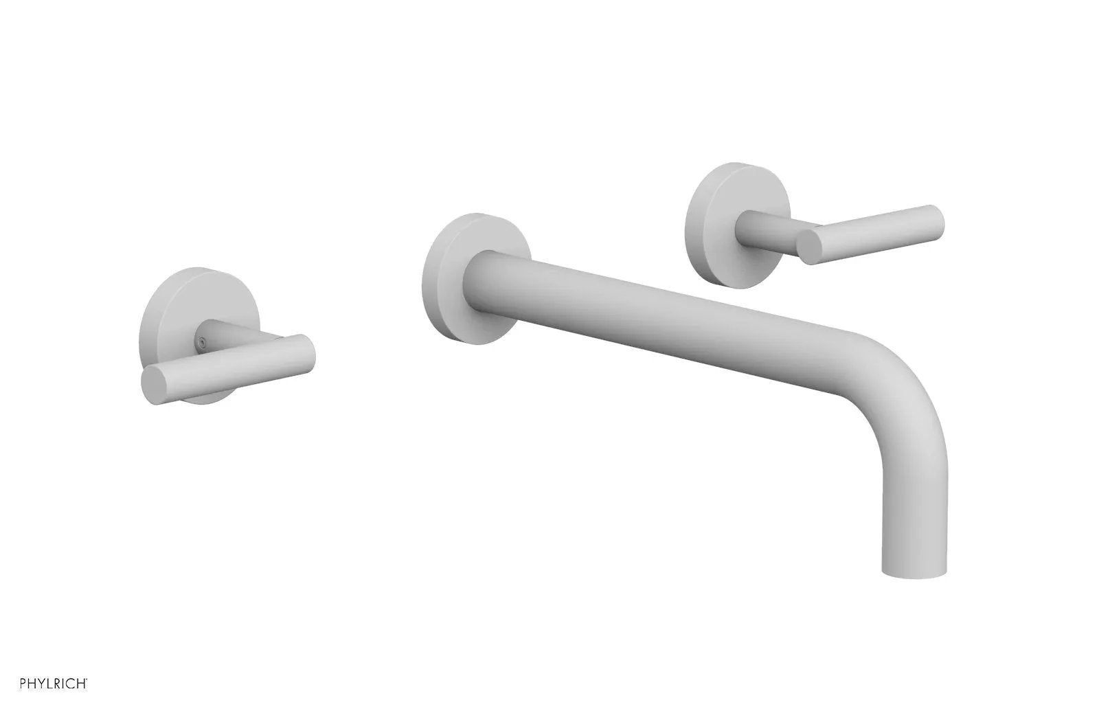 Phylrich TRANSITION Wall Lavatory Set 10" Spout - Lever Handles by Phylrich