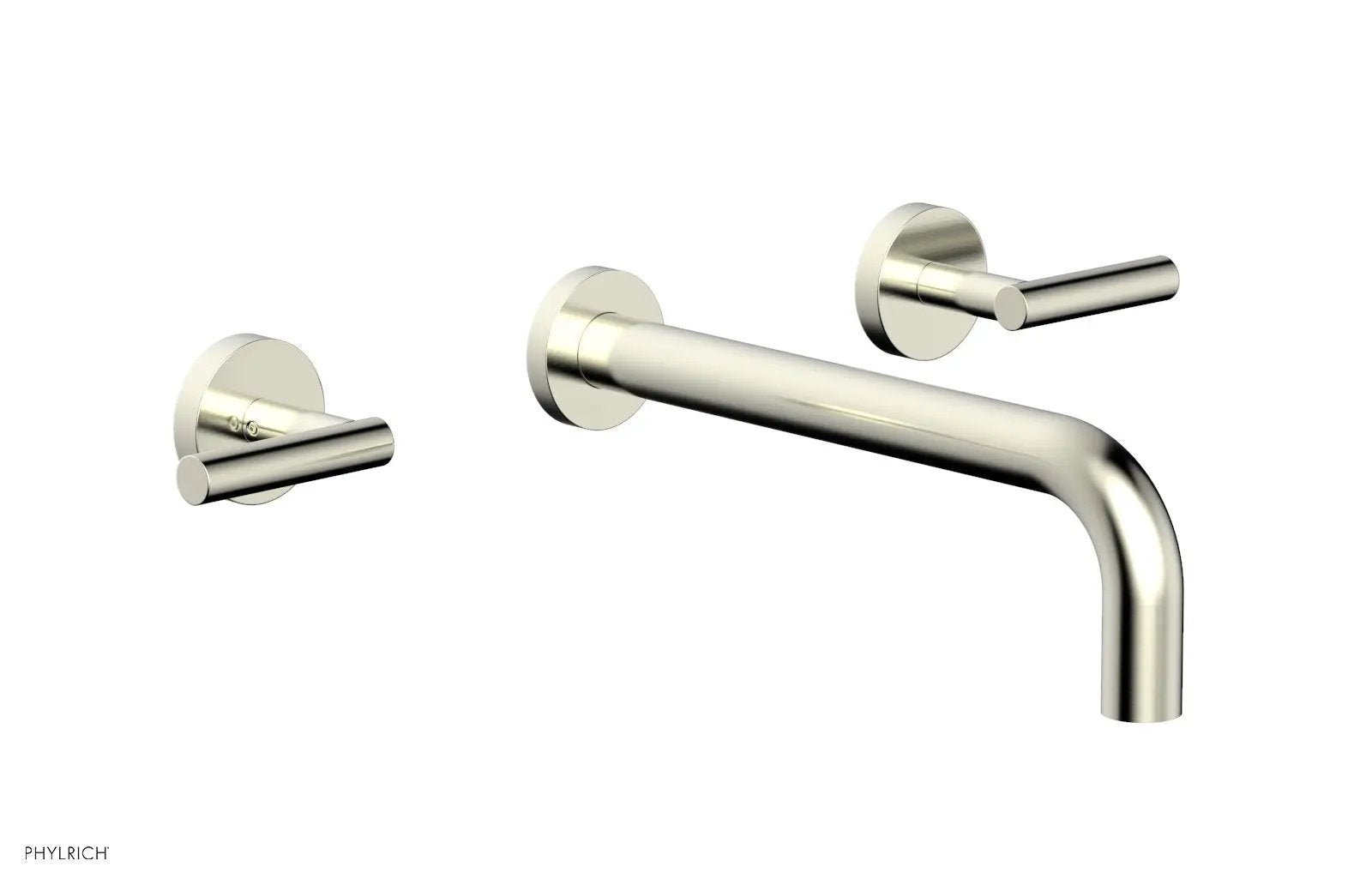 Phylrich TRANSITION Wall Lavatory Set 10" Spout - Lever Handles by Phylrich