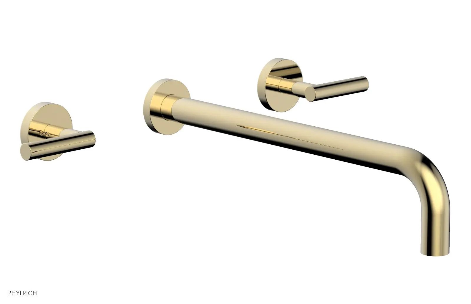 Phylrich TRANSITION Wall Tub Set 14" Spout - Lever Handles by Phylrich