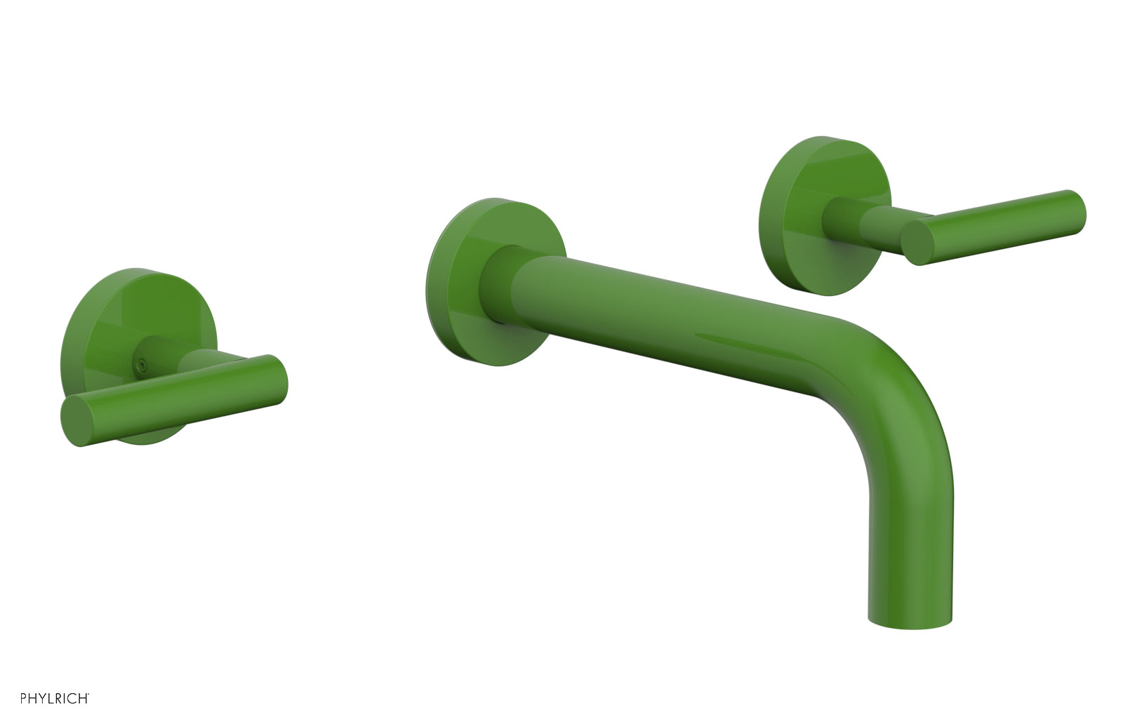 Phylrich TRANSITION Wall Lavatory Set 7 1/2" Spout - Lever Handles by Phylrich