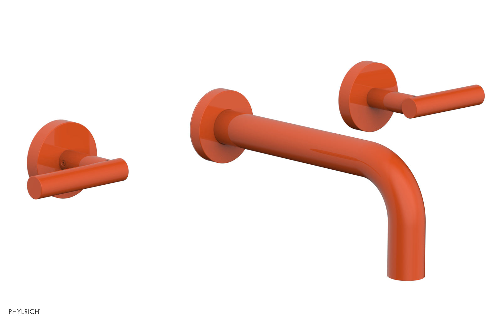 Phylrich TRANSITION Wall Lavatory Set 7 1/2" Spout - Lever Handles