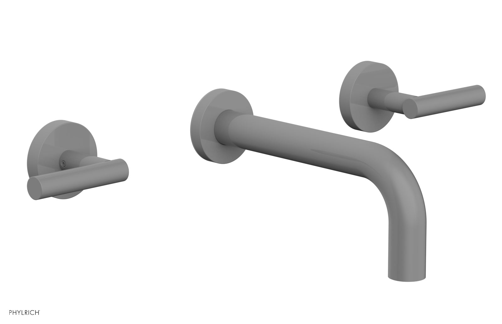 Phylrich TRANSITION Wall Lavatory Set 7 1/2" Spout - Lever Handles