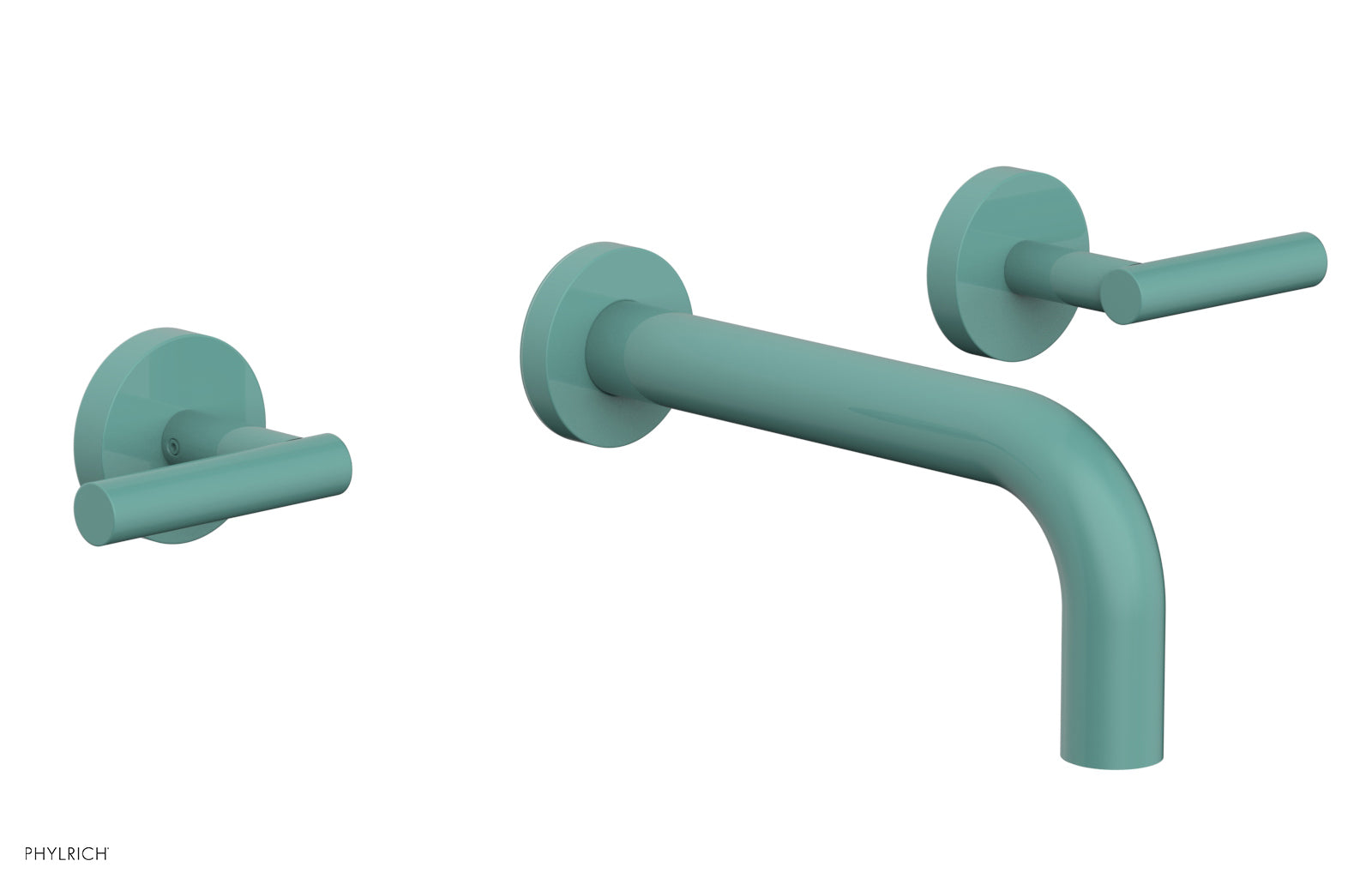 Phylrich TRANSITION Wall Lavatory Set 7 1/2" Spout - Lever Handles